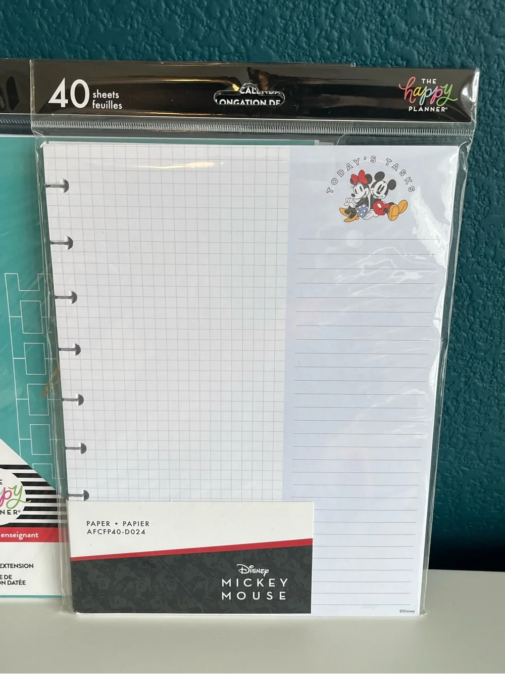The Happy Planner Disney Mickey Mouse 6 Month Undated Extension